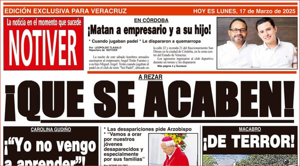 LA PORTADA - LUNES 17 DE MARZO 2025