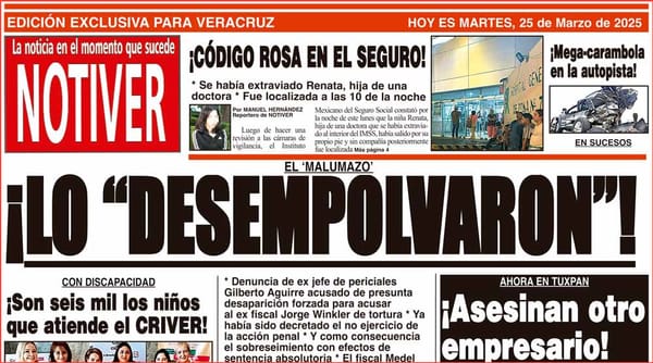 LA PORTADA - MARTES 25 DE MARZO 2025