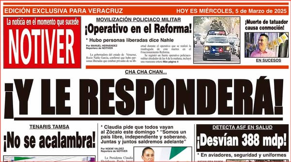 LA PORTADA - MIÉRCOLES 5 DE MARZO 2025