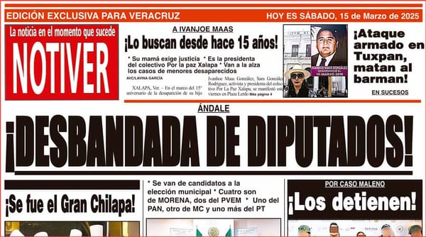 LA PORTADA - SÁBADO 15 DE MARZO 2025