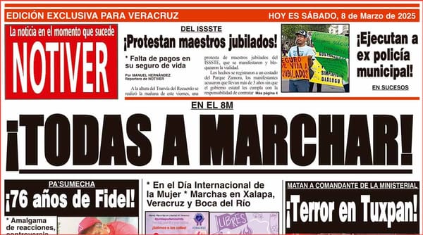 LA PORTADA - SÁBADO 8 DE MARZO 2025