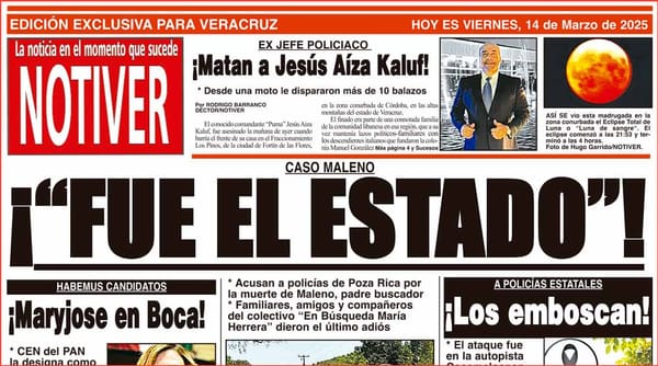 LA PORTADA - VIERNES 14 DE MARZO 2025