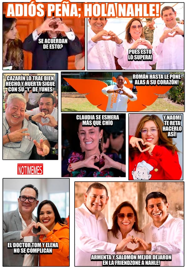 NOTI-MEME | - ADIÓS PEÑA; HOLA NAHLE!