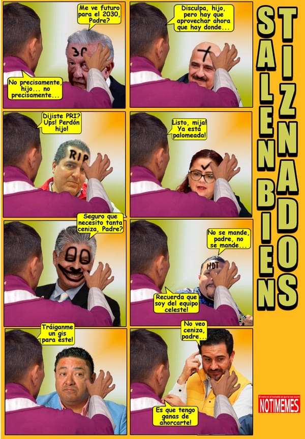 NOTI-MEME | - SALEN BIEN TIZNADOS!