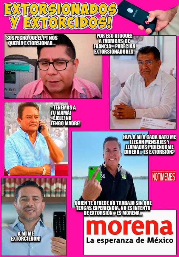 NOTI-MEME | - EXTORSIONADOS Y EXTORCIDOS!