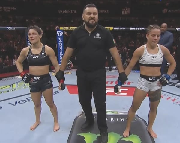 ¡HORACIO LÓPEZ DEBUTA COMO ÁRBITRO EN UFC MÉXICO!