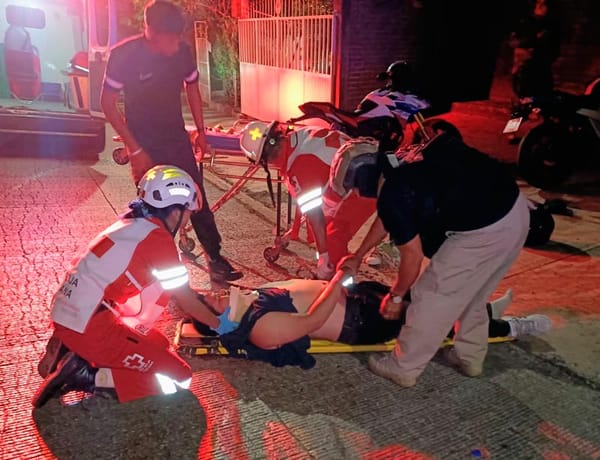 ¡DOS HERIDOS EN DERRAPÓN!