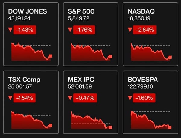 ¡COLAPSAN MERCADOS! - A TEMBLAR
