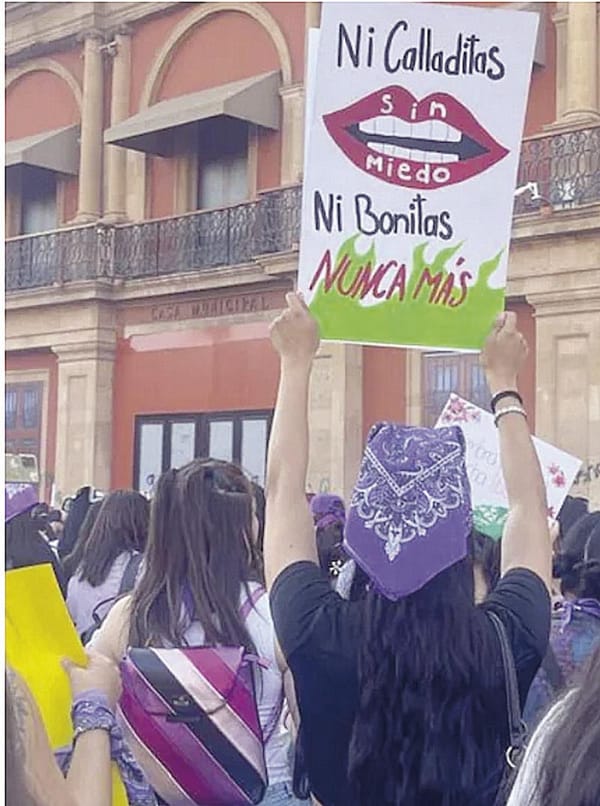 ¡OTRO 8M CON FEMINICIDIOS;  REPORTAN 4 MENSUALES!