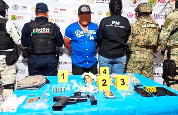 ¡DETENIDO EN CATEO VENDEDOR DE DROGA!