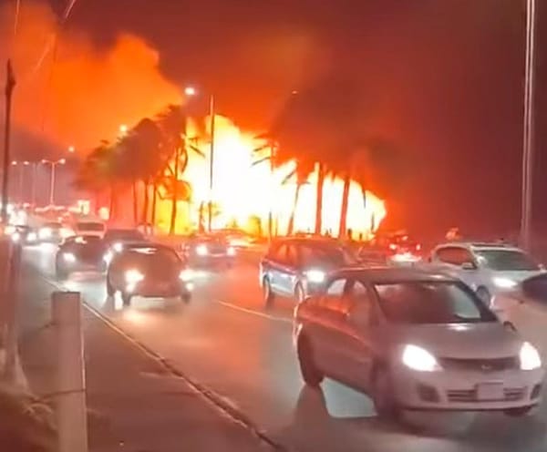 ¡INCENDIAN EL “BOKOBA”! - DETIENEN A PIROMANIACA