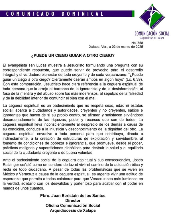 ¡A “ACABAR CON EL PODER EN MANOS DE UNOS CUANTOS”!