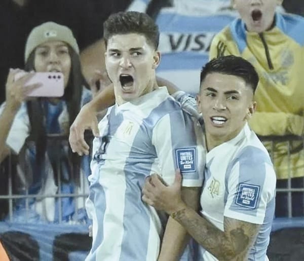 ¡ARGENTINA GOLEA A BRASIL Y CALIFICA AL MUNDIAL 2026!