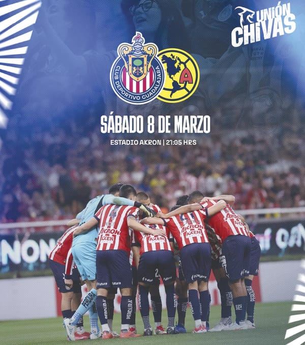 ¡SEGUNDO ROUD ENTRE CHIVAS Y AMÉRICA, HOY!