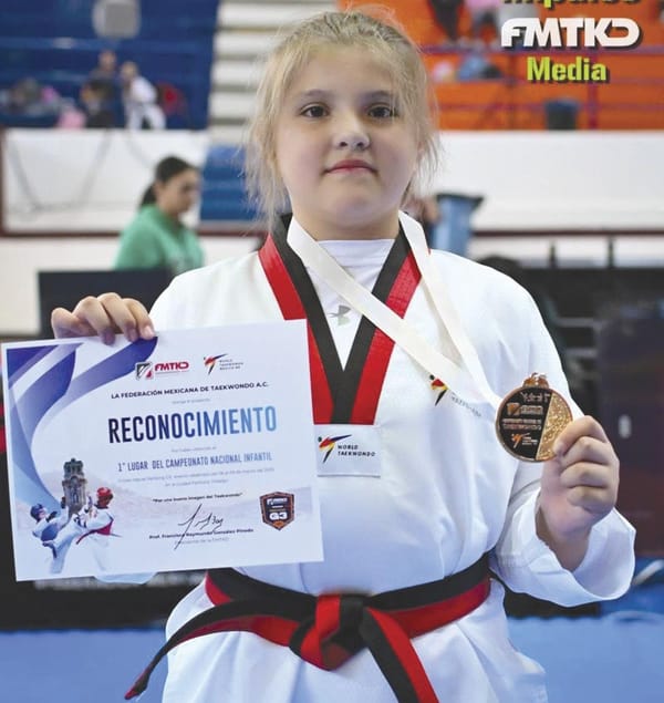 ¡VERACRUZ TIENE CAMPEONA NACIONAL DE TAEKWONDO 2025! - *Es Jimena Viciconty, de  Élite Taekwondo