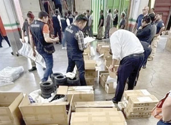 ¡DECOMISAN MERCANCÍA CHINA VALUADA EN 300 MILLONES DE PESOS!