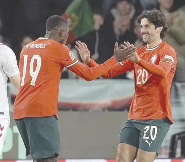 ¡EN TIEMPO EXTRA, PORTUGAL GOLEA A DINAMARCA Y VA A SEMIS!