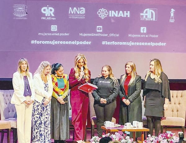 ¡CIUDAD DE MÉXICO FUE SEDE DEL PRIMER FORO DE LAS MUJERES EN EL PODER!