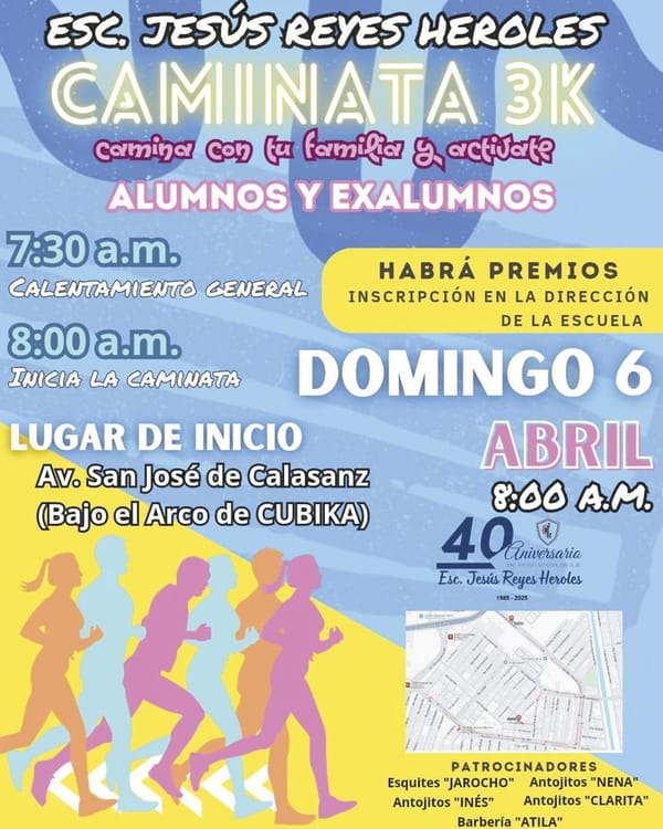 ¡ESCUELA “JESÚS REYES HEROLES” ESTARÁ DE MANTELES LARGOS!