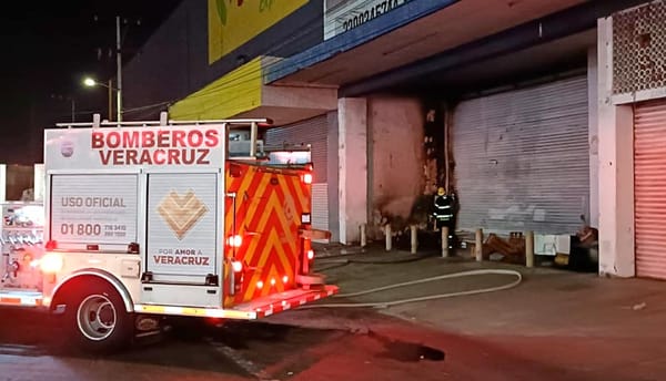 ¡CONATO DE INCENDIO CERCA DEL MERCADO!