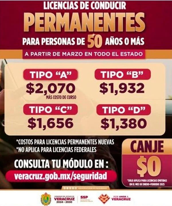 ¡LICENCIAS PERMANENTES! - *A PARTIR DE MARZO