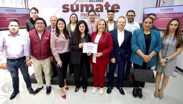 ¡VA BERTHA POR MORENA! - *La mandan de candidata a Boca