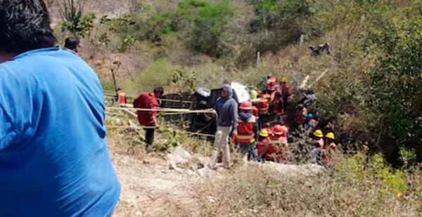 ¡LAMENTAN Y CONDENA EL ACCIDENTE!