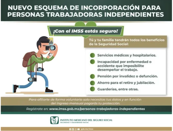 ¡AFILIACIÓN VOLUNTARIA AL IMSS: ASÍ PUEDEN INSCRIBIRSE LOS TRABAJADORES INDEPENDIENTES!