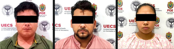 ¡80 AÑOS DE CÁRCEL A TRES SECUESTRADORES!