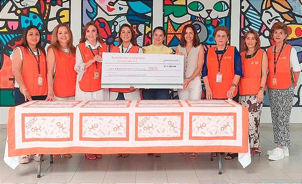 VOLUNTARIADO DE CRIVER RECIBE CHEQUE!