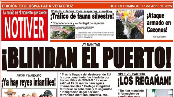 LA PORTADA - DOMINGO 27 DE ABRIL 2025