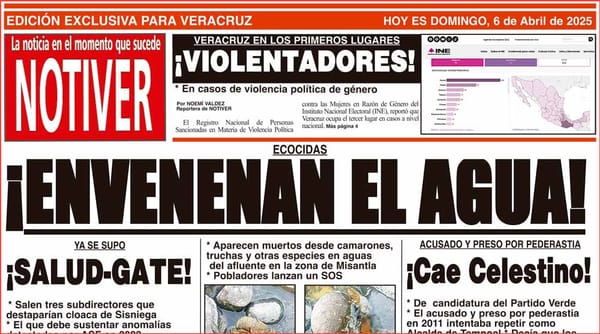 LA PORTADA - DOMINGO 6 DE ABRIL 2025