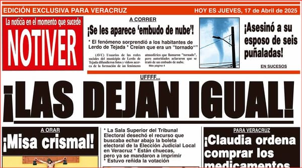 LA PORTADA - JUEVES 17 DE ABRIL 2025