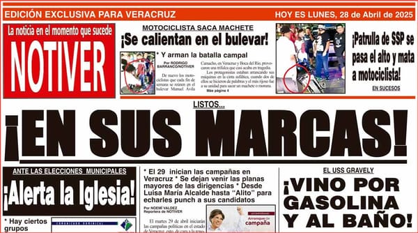 LA PORTADA - LUNES 28 DE ABRIL 2025