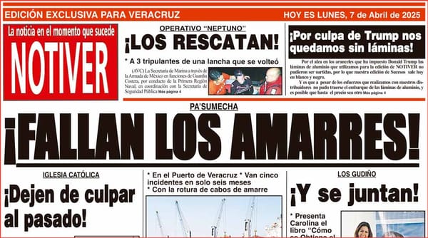LA PORTADA - LUNES 7 DE ABRIL 2025