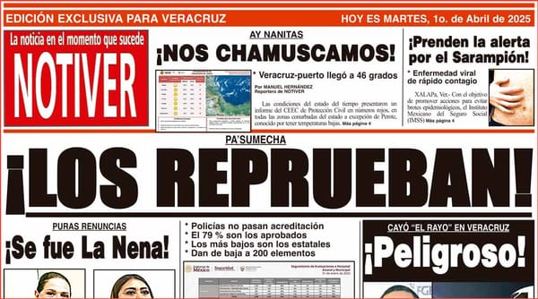 LA PORTADA - MARTES 1 DE ABRIL 2025