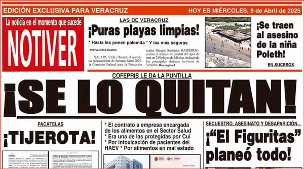 LA PORTADA - MIÉRCOLES 9 DE ABRIL 2025