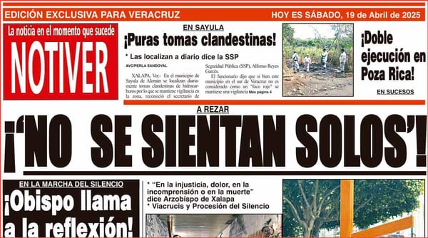 LA PORTADA - SÁBADO 19 DE ABRIL 2025