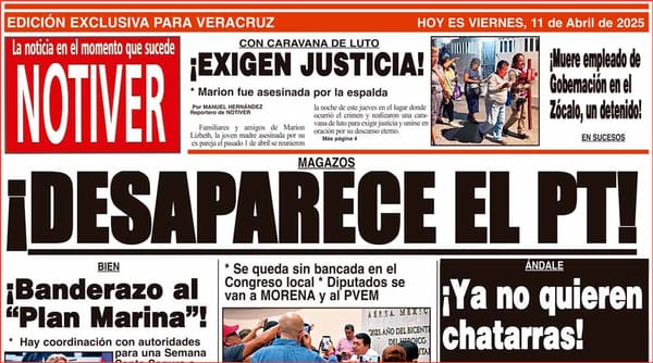 LA PORTADA - VIERNES 11 DE ABRIL 2025