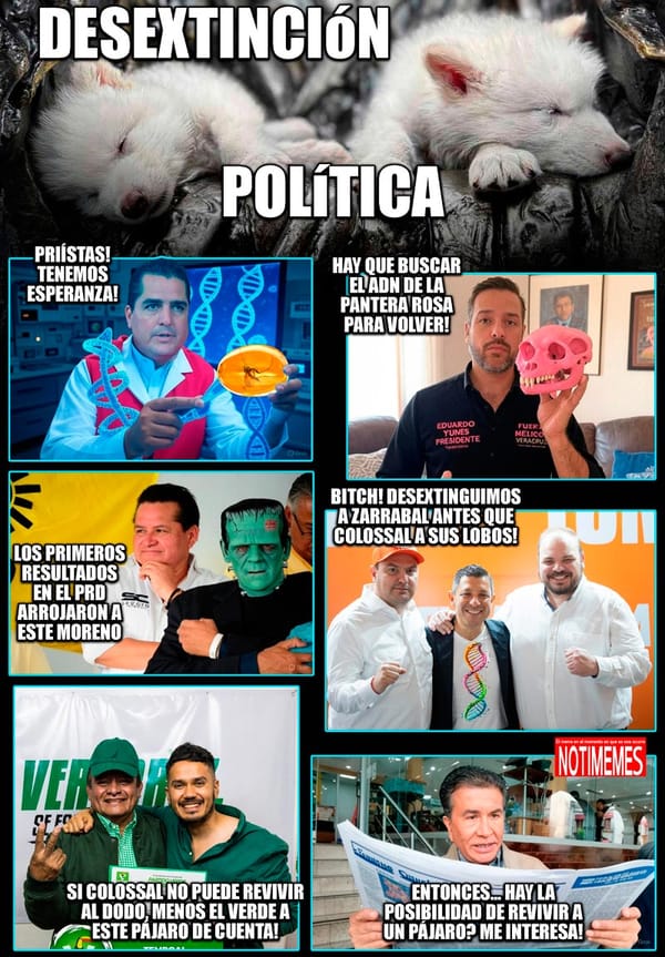 NOTI-MEME | - DESEXTINCIÓN POLÍTICA!