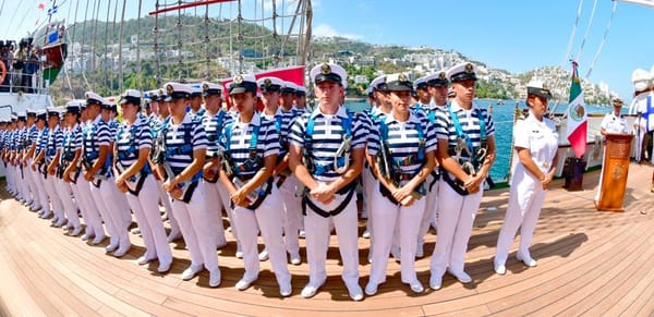 ¡SALEN 147 CADETES DE LA HEROICA ESCUELA NAVAL! - *Visitarán 22 puertos de 15 naciones
