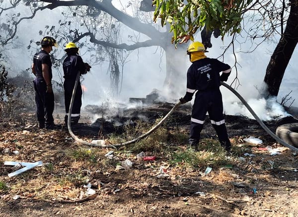 ¡FUEGO EN EL NUEVO VERACRUZ!
