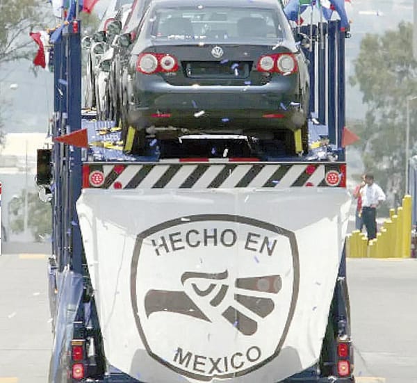 ¡EXPORTACIONES DE AUTOS CAEN A 6%!