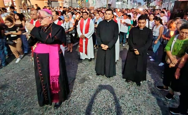 ¡OBISPO LLAMA A LA REFLEXIÓN! - EN LA MARCHA DEL SILENCIO