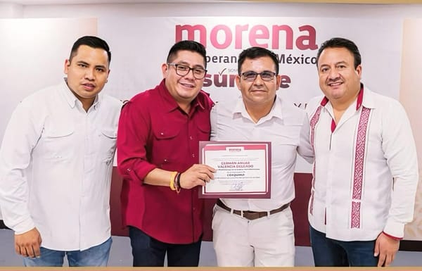 ¡FUE ESTEBAN EL QUE AVALÓ! - *Germán Anuar Valencia "El Napo", invitaba a no votar con miedo en Coxquihui