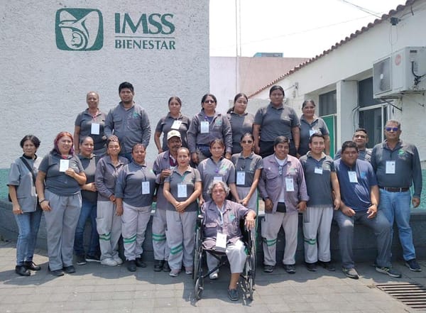 ¡LOS CORREN! - *Con el IMSS Bienestar llegó una empresa nueva y los sacó