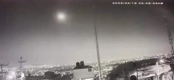 ¡ERA UN METEORITO! - Y RETUMBÓ POR TODOS LADOS