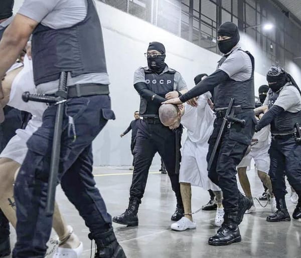 ¡PLANEA EU UN VUELO DE DEPORTACIÓN MILITAR BAJO LA LEY DE ENEMIGOS!