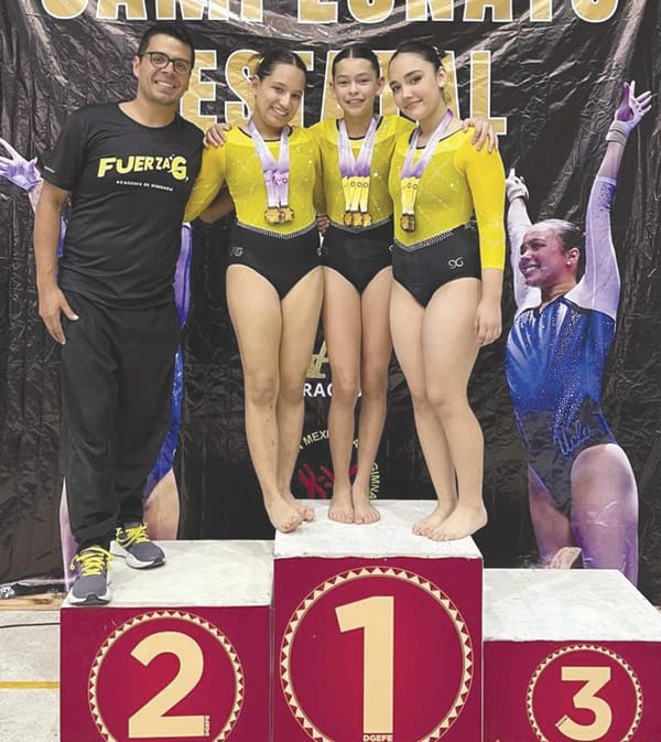 ¡DESTACAN PORTEÑAS EN EL ESTATAL DE GIMNASIA ARTÍSTICA!