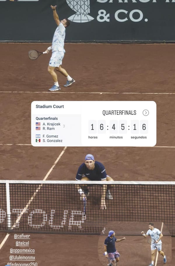 ¡SANTIAGO  GONZÁLEZ AVANZA EN HOUSTON!